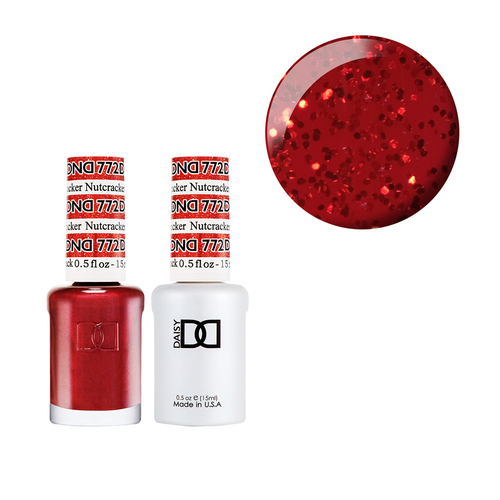 DND 772 Nutcracker - Daisy Collection Nail Gel & Lacquer Polish Duo 15ml