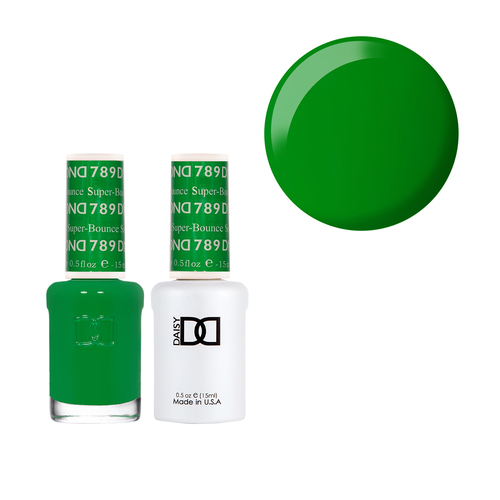 DND 789 Super-bounce - Daisy Collection Nail Gel & Lacquer Polish Duo 15ml