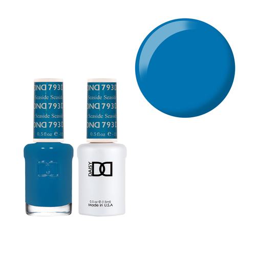 DND 793 Seaside - Daisy Collection Nail Gel & Lacquer Polish Duo 15ml