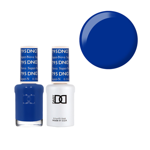 DND 795 Super-Nova - Daisy Collection Nail Gel & Lacquer Polish Duo 15ml