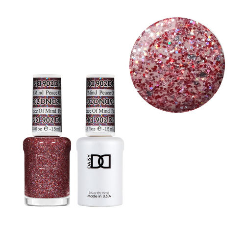 DND 902 Peace of Mind - DND Collection Nail Gel & Lacquer Polish Duo 15ml