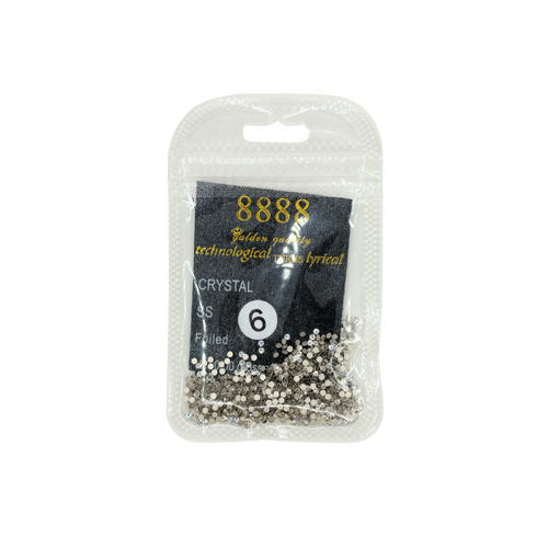 8888 - Nail Art Rhinestone Diamond Crystal AB Gold Non Hotfix SS6 2.0mm 1440pcs