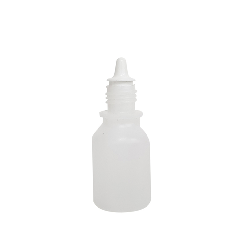 Empty Clear Plastic Dropper Squeezable Bottle 15ml (0.5oz)