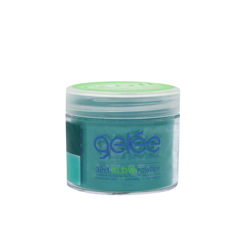 Gelee 3 in 1 Glow Acrylic Dip Dipping Powder Gel Nail GCPG06 - Chill Wave - 42g