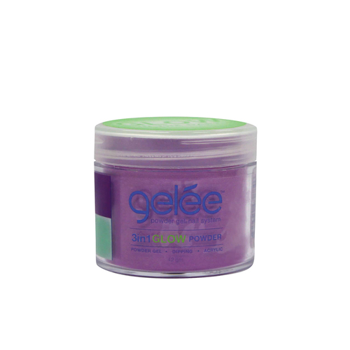 Gelee 3 in 1 Glow Acrylic Dip Dipping Powder Gel Nail GCPG04 - Electra - 42g