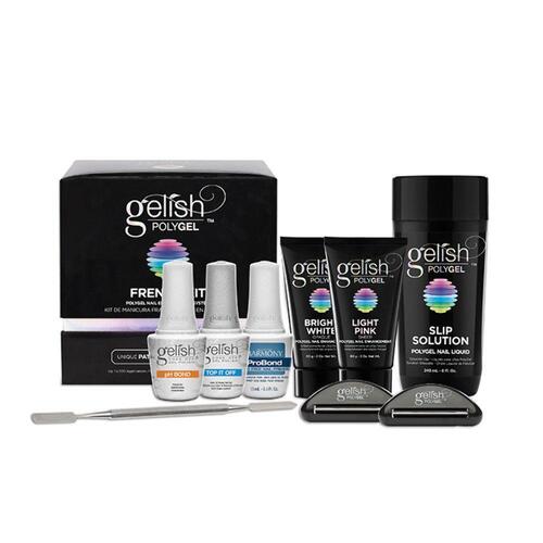 Gelish PolyGel Gel Nail Enhancement System - (French Kit)