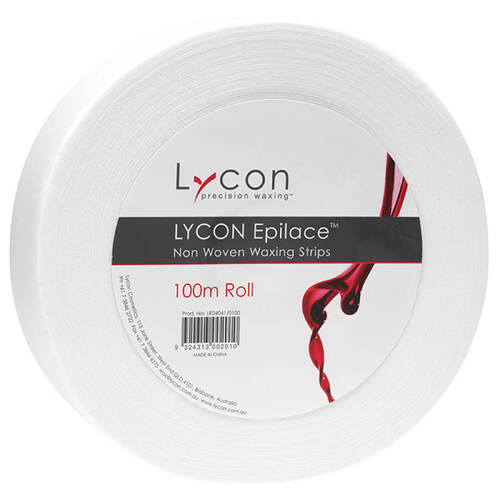 Lycon Epilace Non Woven Wax Waxing Strips 100m Roll Strip Hair Removal