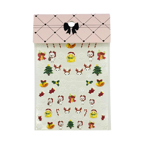 Nail Art Stickers Decal Christmas - TB390