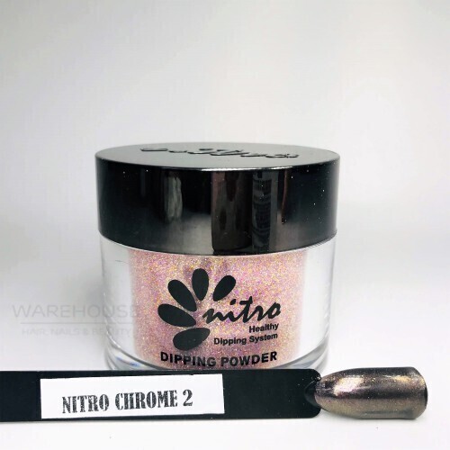 Nitro Chrome 02 - Chrome Collection - 59g Dipping Powder