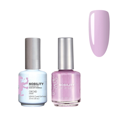 Lechat Nobility NBCS082 Orchid - Gel & Nail Lacquer Duo 15ml
