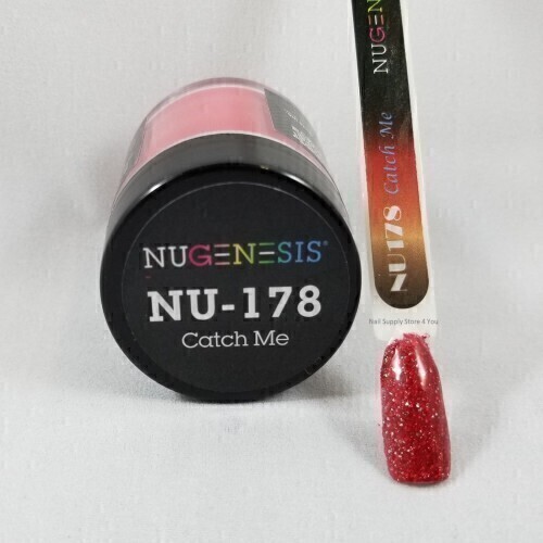 Nugenesis Dipping Powder Nail System Color NU-178 - Catch Me - 43g