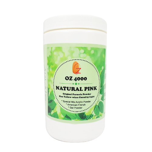 OZ 4000 Special Mix Acrylic Powder - Natural Pink 1.5 lbs (680g)
