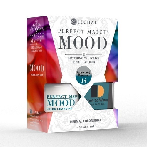 Perfect Match Mood Duo Gel Polish - PMMDS14 Glistening Waterfall 15ml