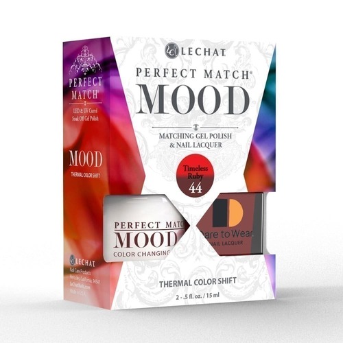 Perfect Match Mood Duo Gel Polish - PMMDS44 Timeless Ruby 15ml