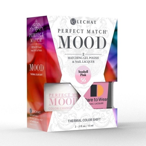 Perfect Match Mood Duo Gel Polish - PMMDS56 Seashell Pink 15ml