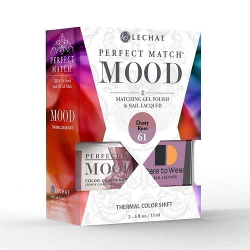 Perfect Match Mood Duo Gel Polish - PMMDS61 Dusty Rose 15ml