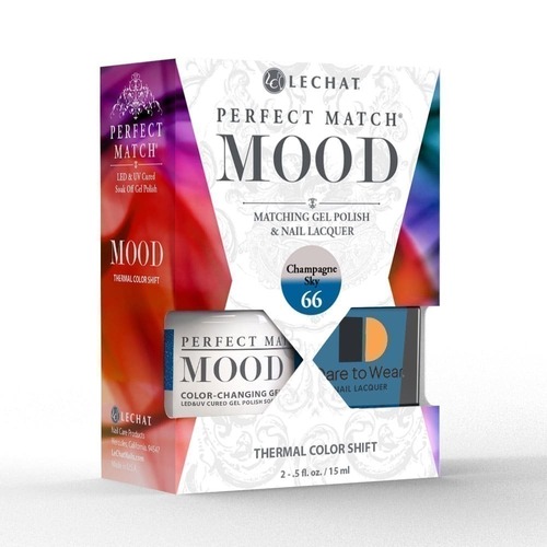 Perfect Match Mood Duo Gel Polish - PMMDS66 Champagne Sky 15ml