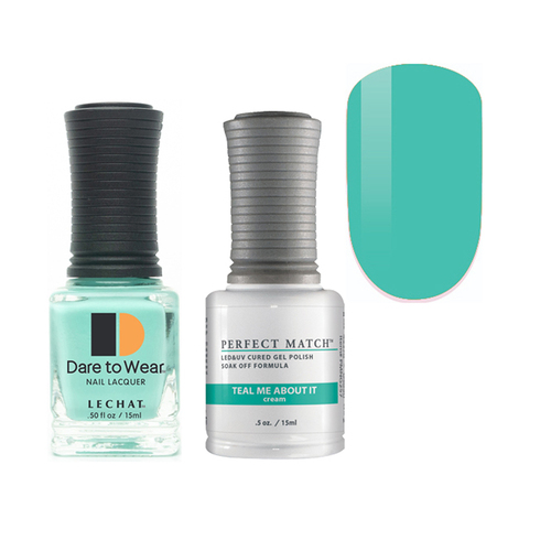 Lechat Perfect Match Duo Gel - PMS257 Teal Me About It 15ml