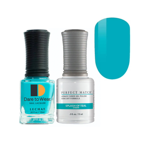 Lechat Perfect Match Duo Gel - PMS265 Splash of Teal 15ml