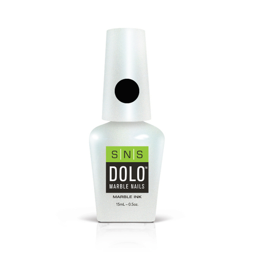 SNS - DOLO Marble Ink Nail Art Colour Black 15ml