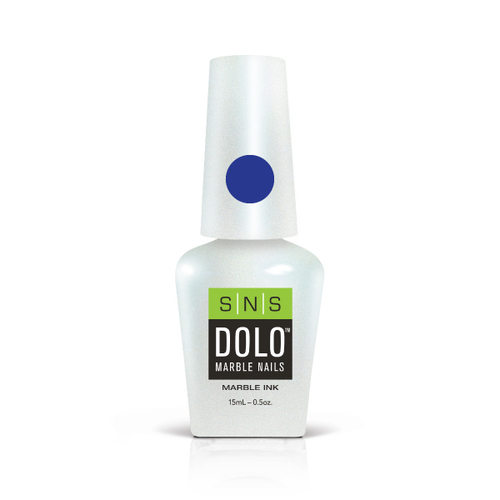 SNS - DOLO Marble Ink Nail Art Colour Blue 15ml