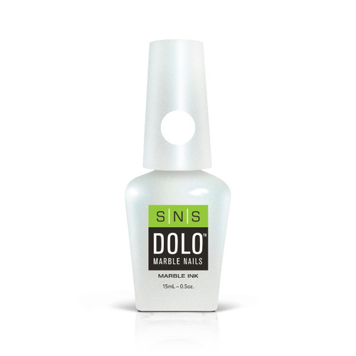 SNS - DOLO Marble Ink Nail Art Colour White 15ml