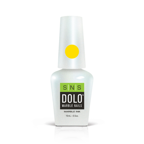 SNS - DOLO Marble Ink Nail Art Colour Yellow 15ml