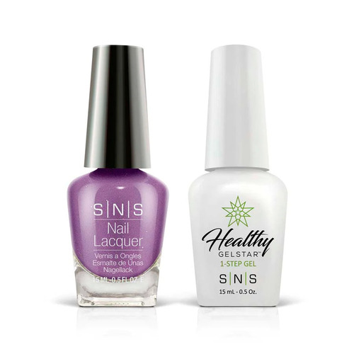 SNS - GelStar Polish & Nail Lacquer AN10 Lavender Bathe Bomb 15ml