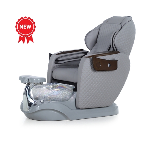 Pedicure Spa Chair - Modern Luxury - 8615 Grey