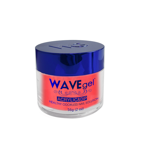 Wave WR057 Red All Over - Royal Collection Acrylic & Dip Dipping Powder 2oz 56g