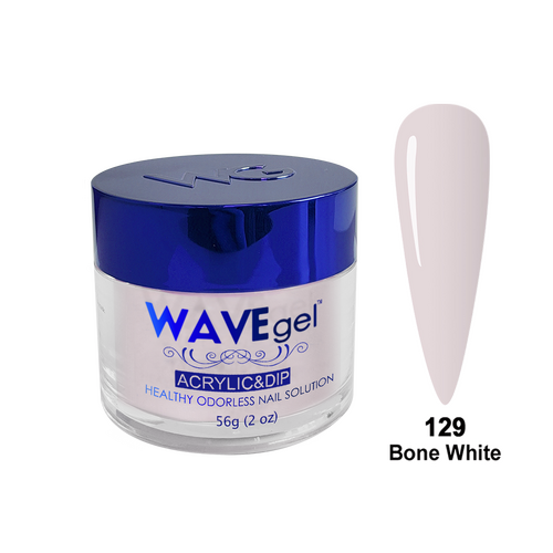 Wave WR129 Bone White - Royal Collection Acrylic & Dip Dipping Powder 2oz 56g