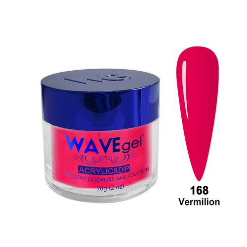 Wave WR168 Vermilion - Royal Collection Acrylic & Dip Dipping Powder 2oz 56g