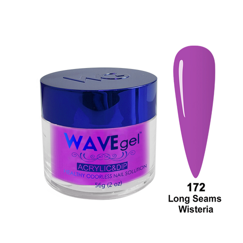 Wave WR172 Long Seams Wisteria - Royal Collection Acrylic & Dip Dipping Powder 2oz 56g