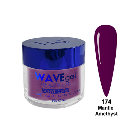 Wave WR174 Mantle Amethyst - Royal Collection Acrylic & Dip Dipping Powder 2oz 56g