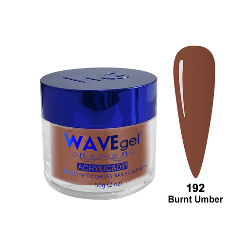 Wave WR192 Burnt Umber - Royal Collection Acrylic & Dip Dipping Powder 2oz 56g