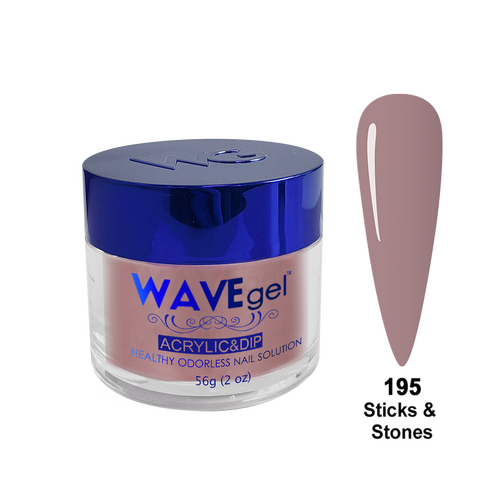 Wave WR195 Sticks & Stones - Royal Collection Acrylic & Dip Dipping Powder 2oz 56g