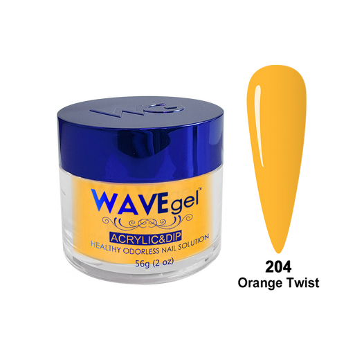 Wave WR204 Orange Twist - Royal Collection Acrylic & Dip Dipping Powder 2oz 56g