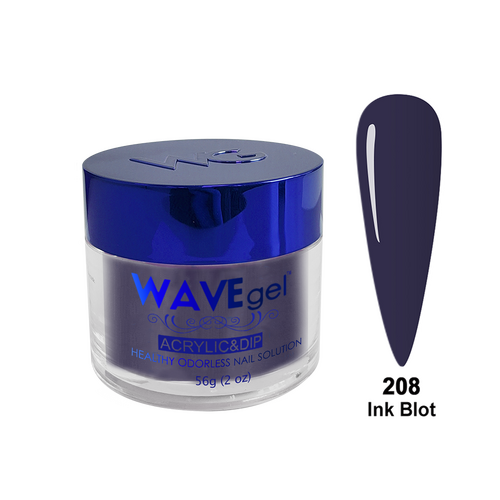 Wave WR208 Ink Blot - Royal Collection Acrylic & Dip Dipping Powder 2oz 56g