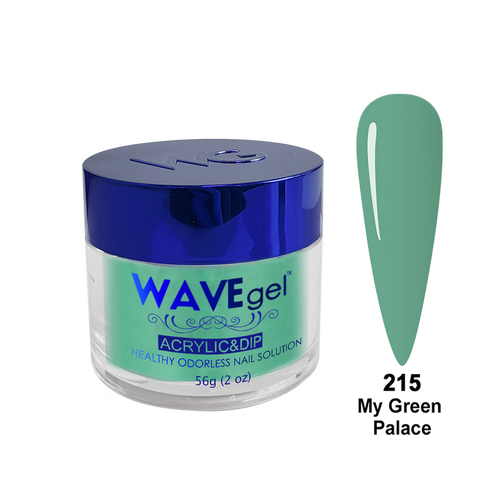 Wave WR215 My Green Palace - Royal Collection Acrylic & Dip Dipping Powder 2oz 56g