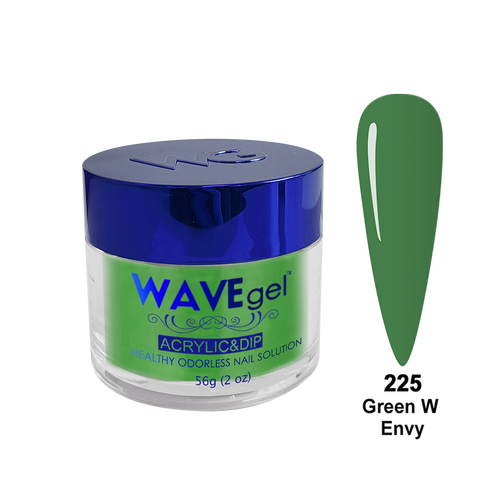 Wave WR225 Green W Envy - Royal Collection Acrylic & Dip Dipping Powder 2oz 56g