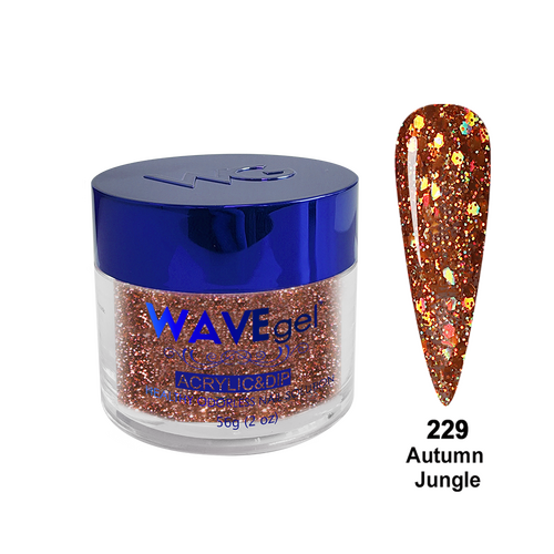 Wave WR229 Autumn Jungle - Royal Collection Acrylic & Dip Dipping Powder 2oz 56g