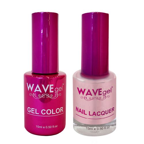 Wave WP008 Pink Antique - Princess Collection Gel Polish & Nail Lacquer Duo 15ml