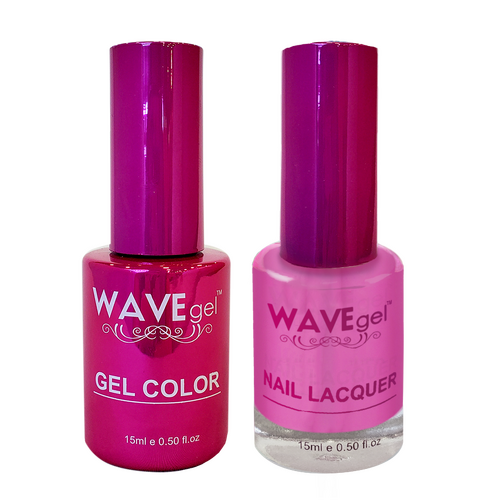 Wave WP077 Pink Snow - Princess Collection Gel Polish & Nail Lacquer Duo 15ml