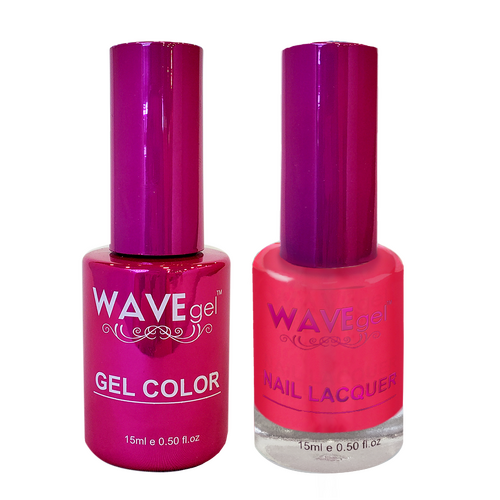 Wave WP084 Eliza Red - Princess Collection Gel Polish & Nail Lacquer Duo 15ml