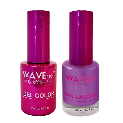 Wave WP091 Deep Lily - Princess Collection Gel Polish & Nail Lacquer Duo 15ml