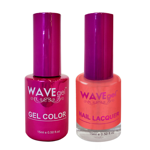 Wave WP103 Rosette Red Boutique - Princess Collection Gel Polish & Nail Lacquer Duo 15ml