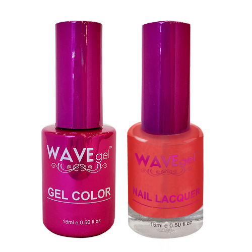 Wave WP107 Cardnial Skirt - Princess Collection Gel Polish & Nail Lacquer Duo 15ml