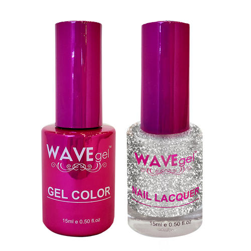 Wave WP116 Smart Stone Glitter - Princess Collection Gel Polish & Nail Lacquer Duo 15ml