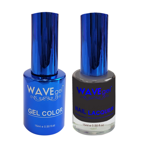 Wave WR002 Black Envy - Royal Collection Gel Polish & Nail Lacquer Duo 15ml