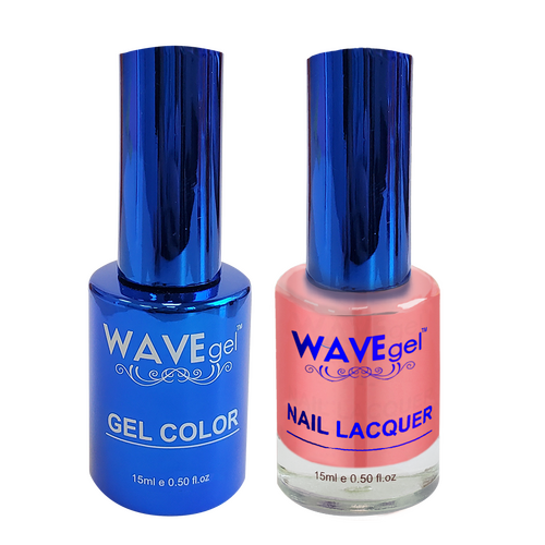 Wave WR012 Sky Pink - Royal Collection Gel Polish & Nail Lacquer Duo 15ml